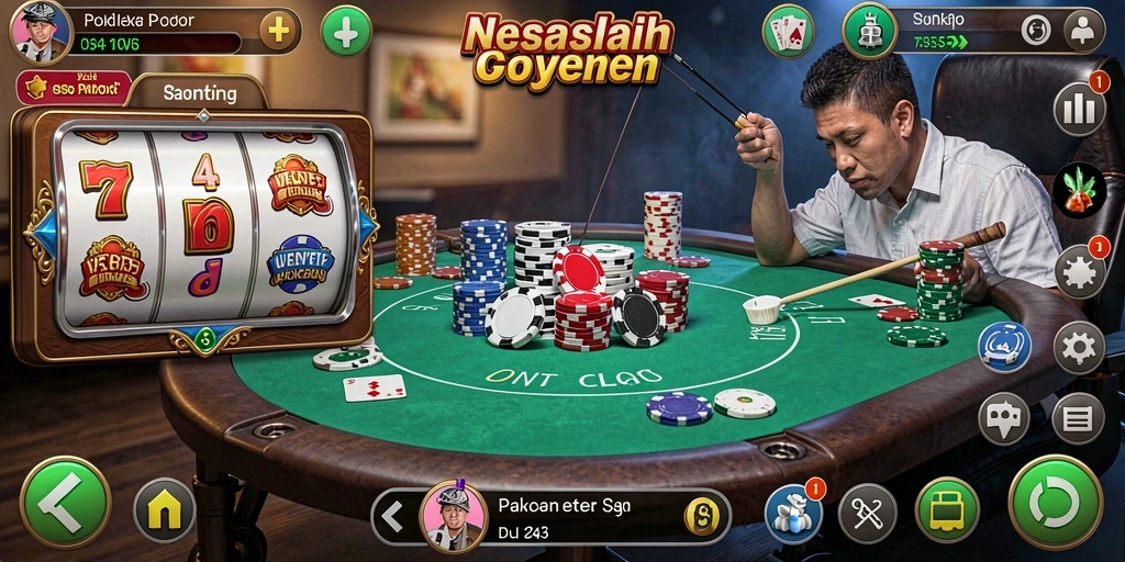 Tampilan awal yang menarik dan informatif.