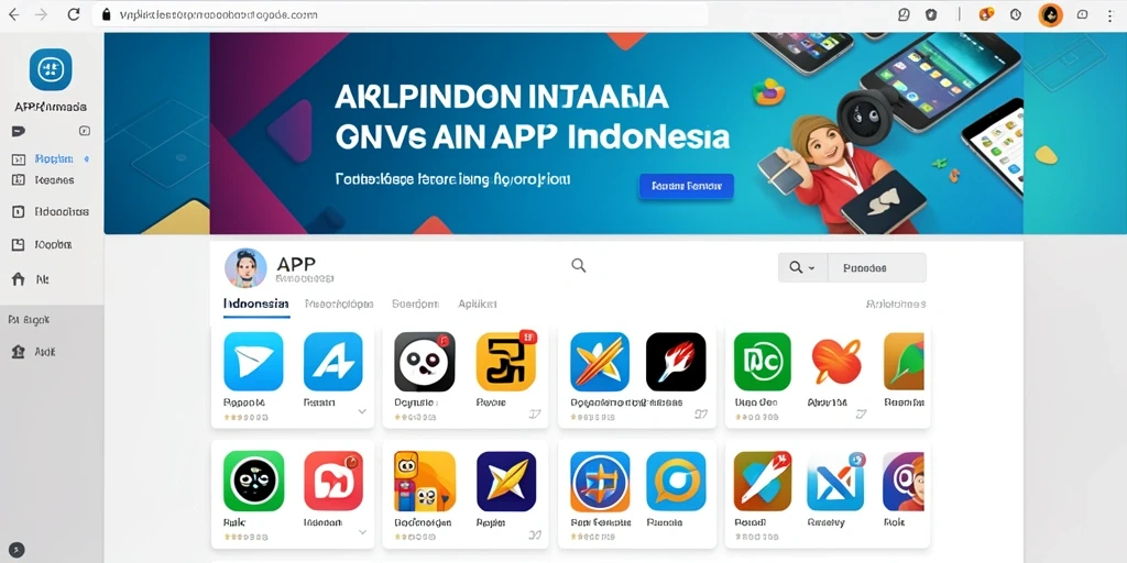 Tampilan antarmuka aplikasi yang menarik dan mudah digunakan.