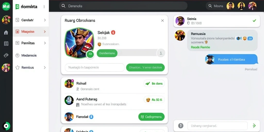 Tampilan awal game yang menawan dan intuitif.