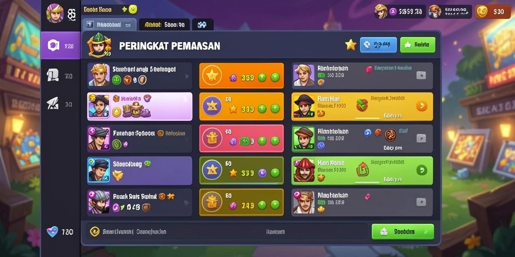 Tampilan antarmuka yang menarik dan mudah digunakan.