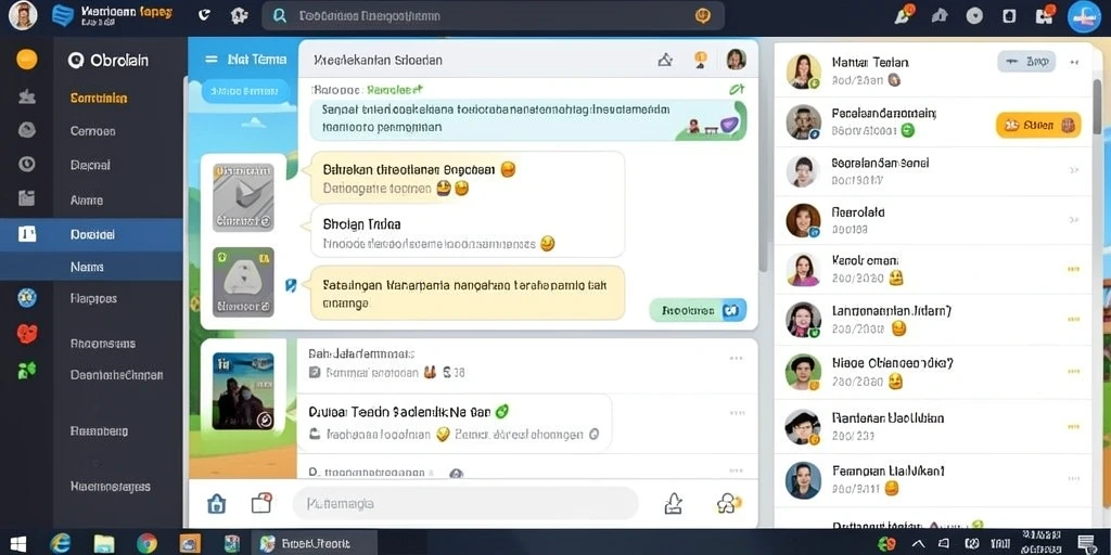 Tampilan antarmuka yang ramah pengguna.