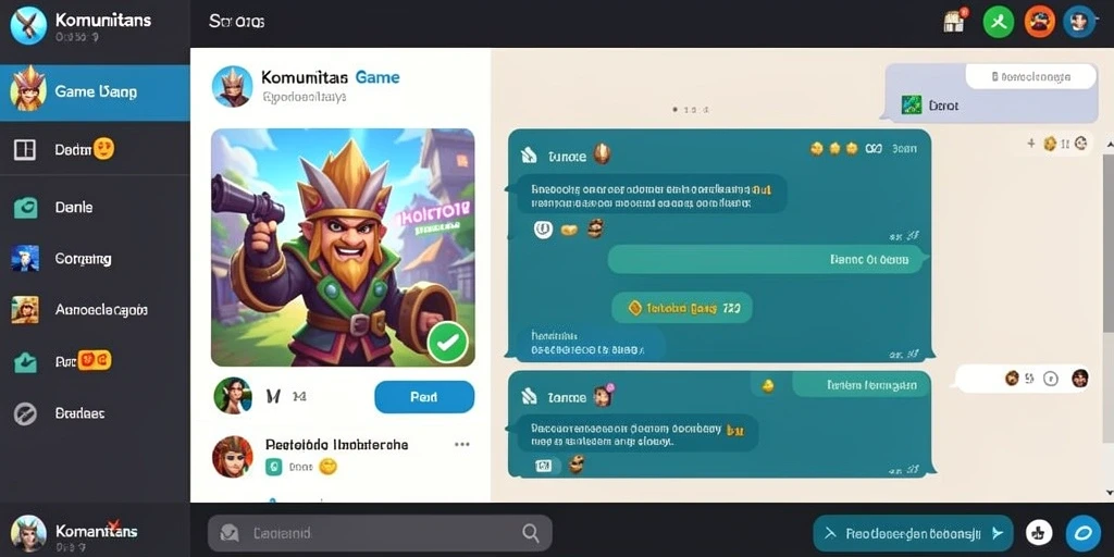 Tampilan antarmuka yang intuitif dan mudah dipahami.