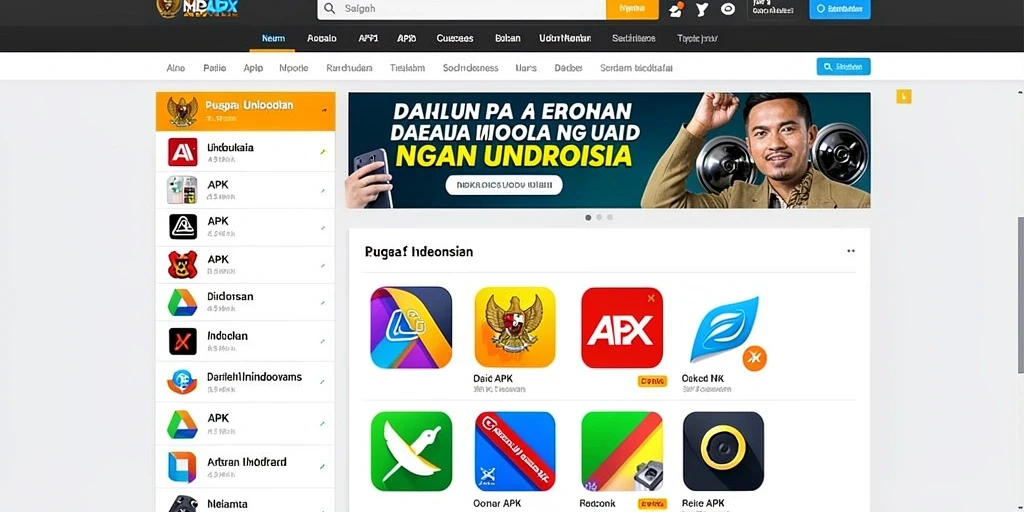 Tampilan antarmuka utama OKWIN yang menarik.