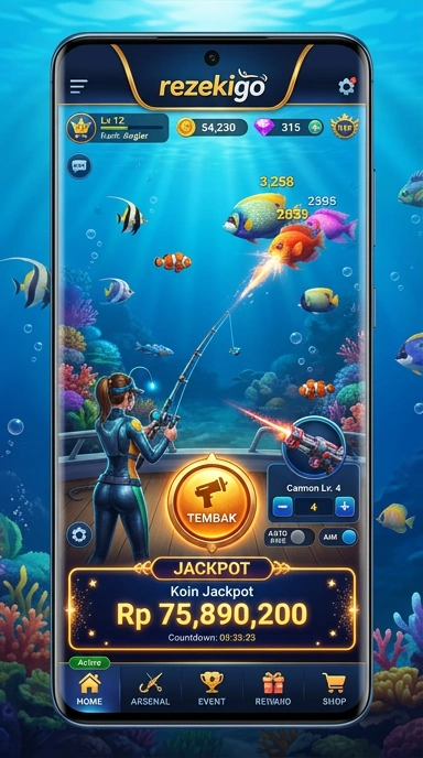 Galeri pratinjau visual rezekigo build APK resmi terbaru